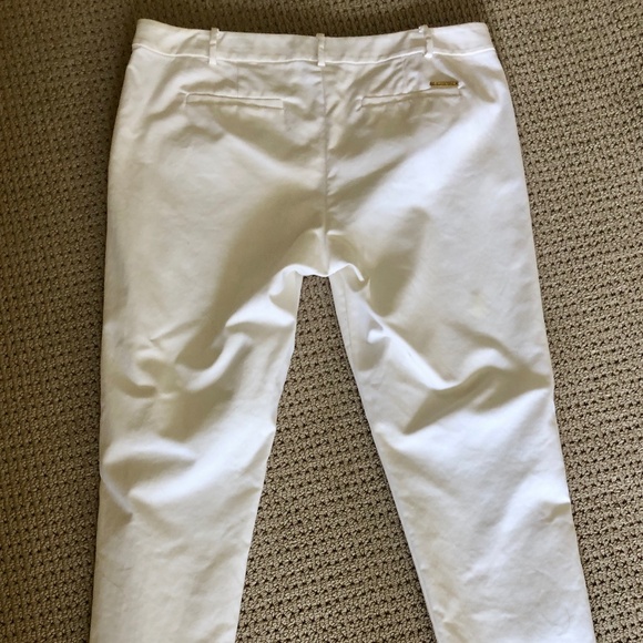Michael Kors white ankle pants size 12 Petite - Picture 3 of 7